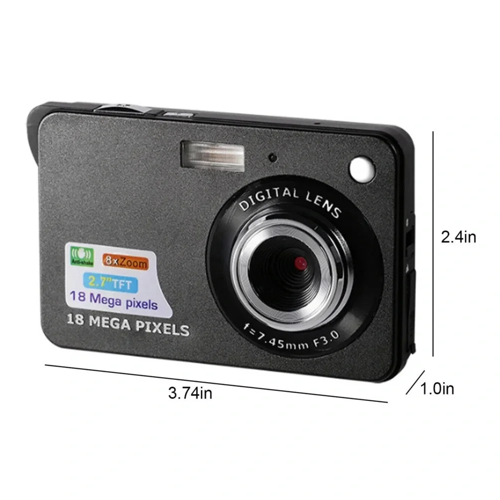 Digital Camera 1080P 48MP Autofocus Digital Camera + Video Camera 8x Zoom‎